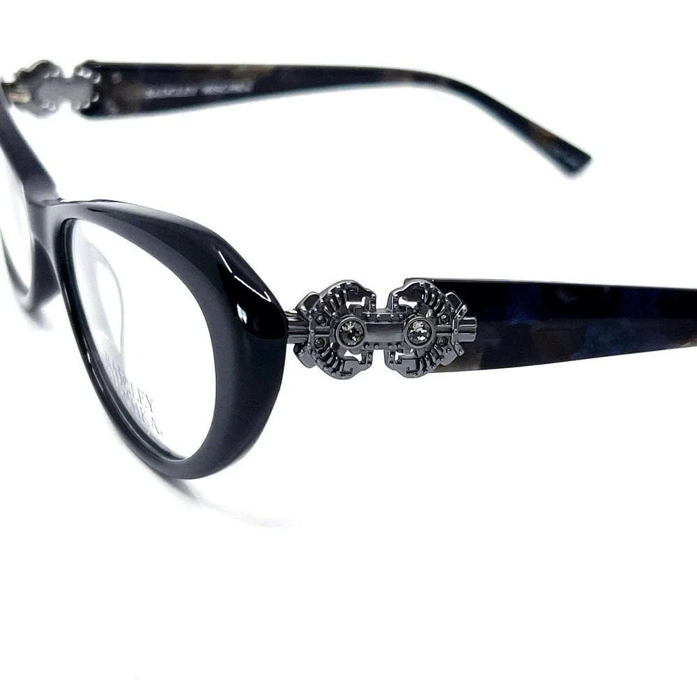 BADGLEY MISCHKA Eyeglasses Juliet BLK Authentic New!
